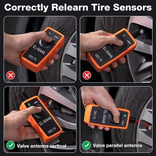 GM TPMS Relearn Tool Sensor Reset Activation Programming for Chevy Vehicles - Up