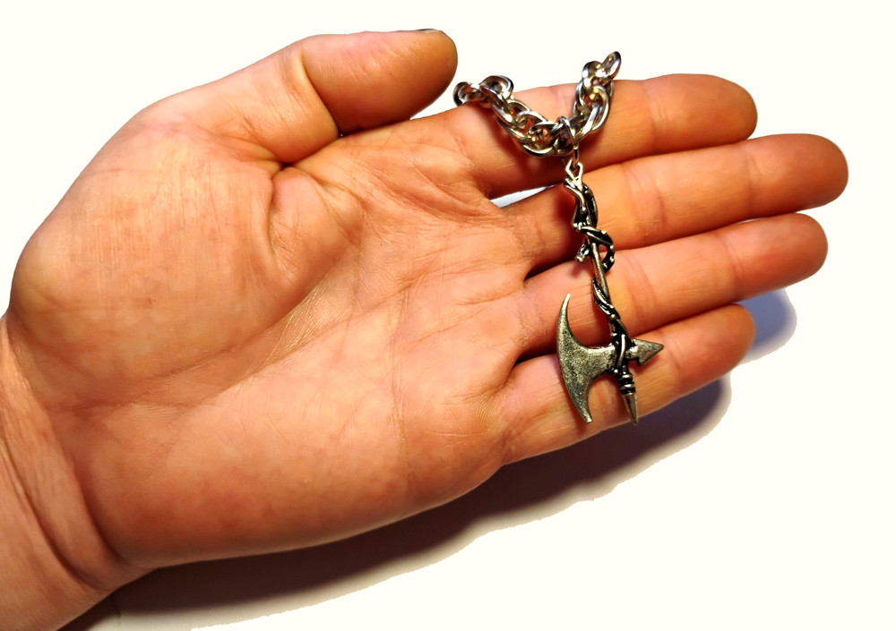 Haunted Ghost Necklace, The Lumberjack Ghost!