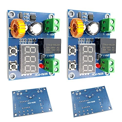 2pcs DC 12V-36V Voltage Protection Module Digital Low Voltage Protector
