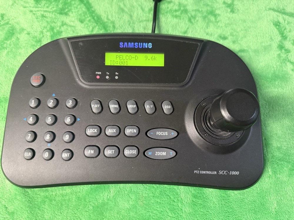 Samsung PTZ Controller SCC-1000 Security Surveillance Camera Keyboard Controller