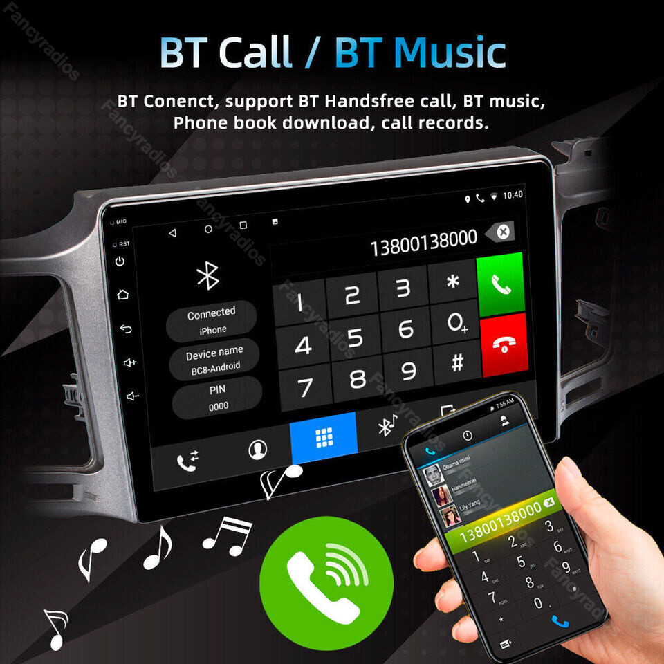 4+64GB For Toyota RAV4 2013-2018 Android 15.0 Car Stereo Radio Carplay GPS WIFI