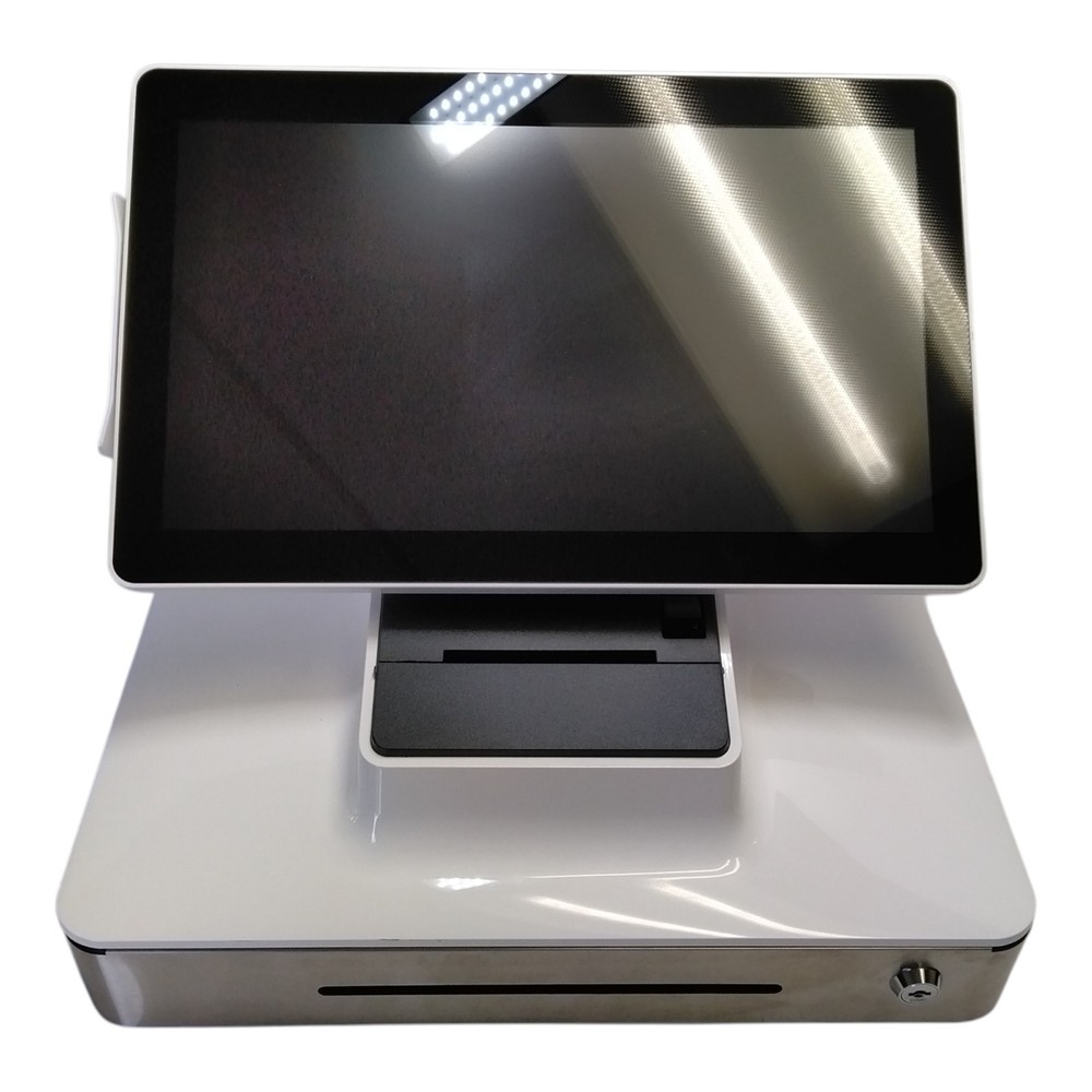 Elo PayPoint Plus 15.6" Touchscreen POS System Retail Checkout White