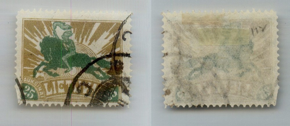 Lithuania 1921 SC 112 used. rtc5783