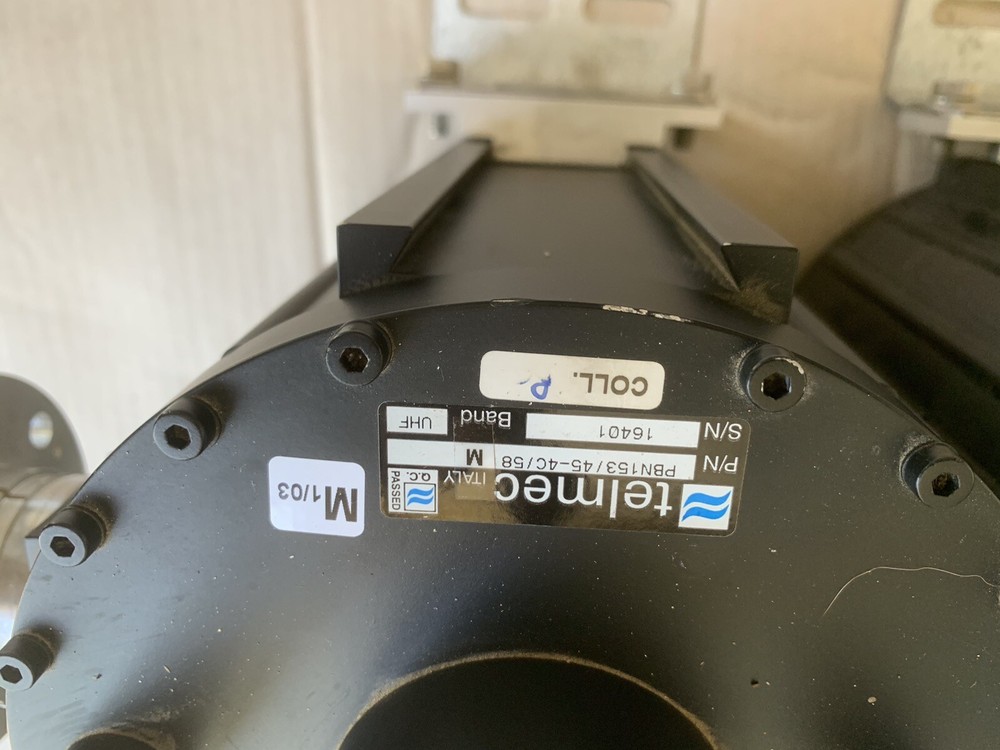 Telmec UHF FILTER 10 kW with flange 1 inch 5/8 Tested