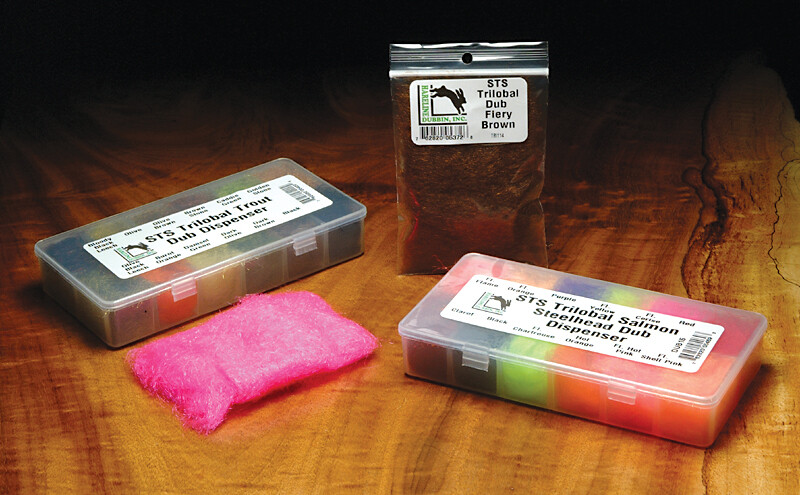 Hareline Dubbin STS Trilobal Trout Dubbing Dispenser