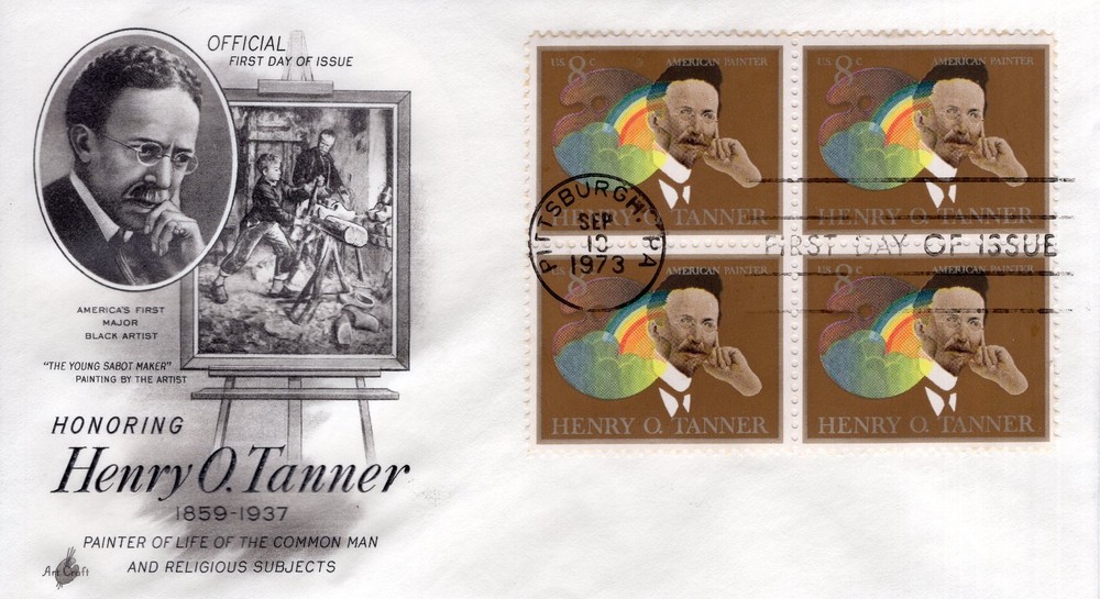HONORING HENRY O. TANNER, PAINTER  - 1973 - DC2906