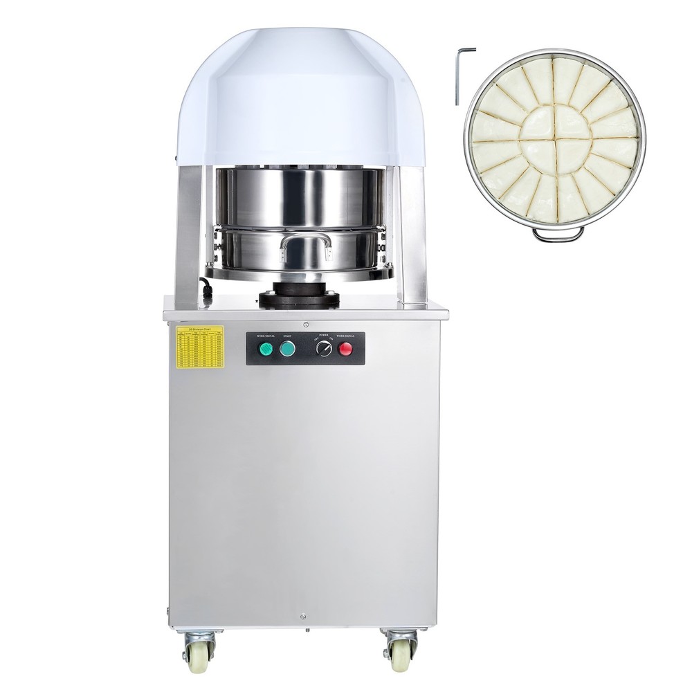 Electric Dough Divider 20PCS Automatic Dough Cutter Bread Maker for Bakery