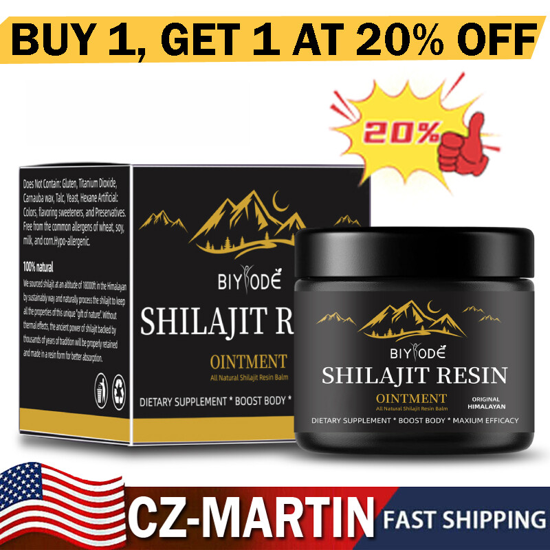 Himalayan Pure 100% Shilajit, Soft Resin, Organic, Extremely Potent, Fulvic Acid