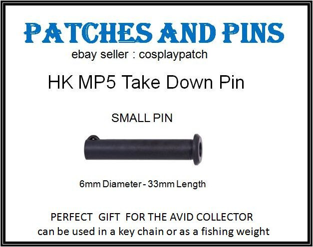 MP5 TAKE DOWN PIN (Small) - KEY CHAIN ACCESSORY - PIN01
