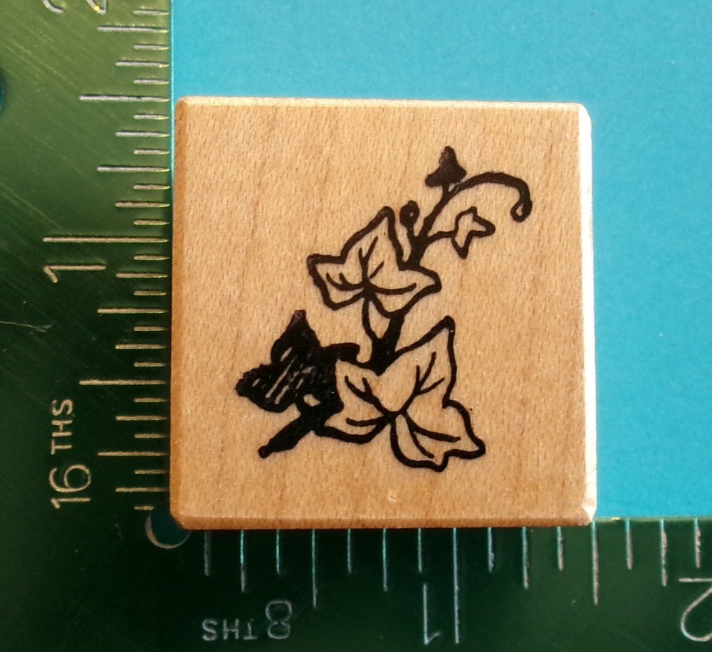 PSX IVY VINE Leaves Rubber Stamp B-082