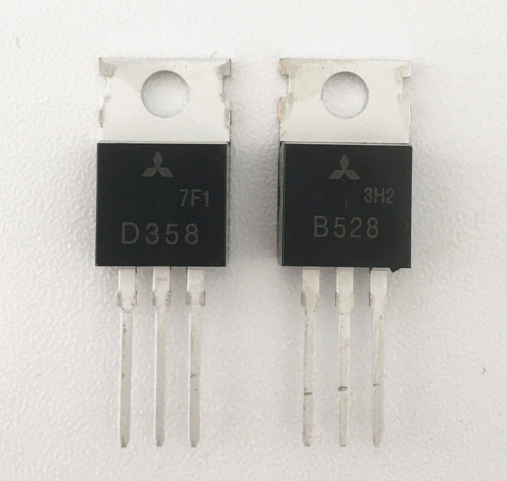 5pairs 2SB528/2SD358 B528/D358 Transistor TO-220