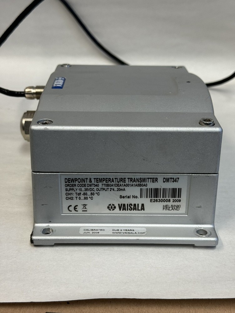 Vaisala DMT347 Dewpoint & Temperature Transmitter (UNTESTED)