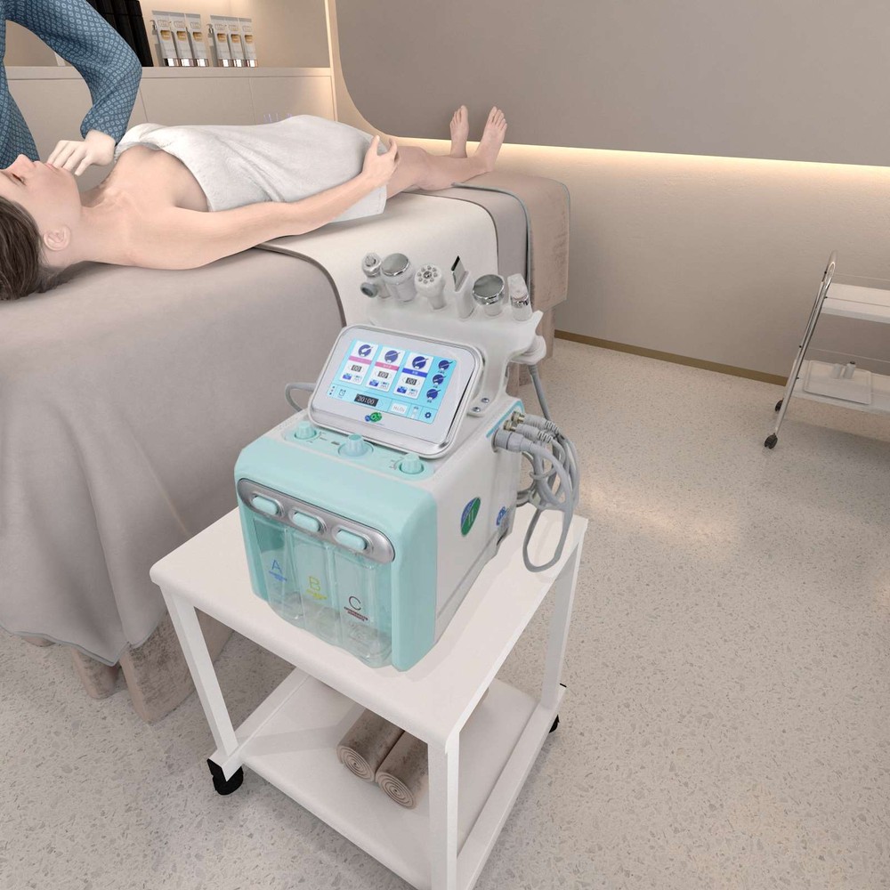 6 in 1 Multi-function Hydrogen and Oxygen Small Bubble Machine AC110V 50-60Hz