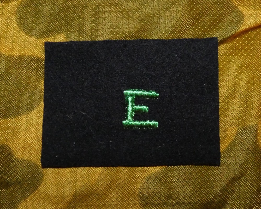 WW2 US Navy Command & Control Combat Excellence "E" Distinguishing Mark
