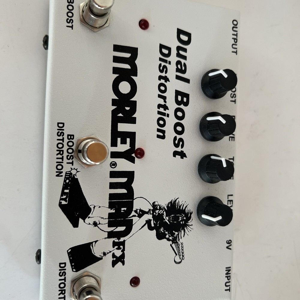 Morley Man FX Dual Boost Distortion Guitar Pedal