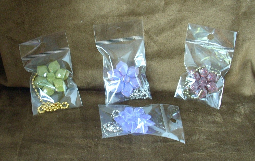 Resin Fan Pulls in Flowers