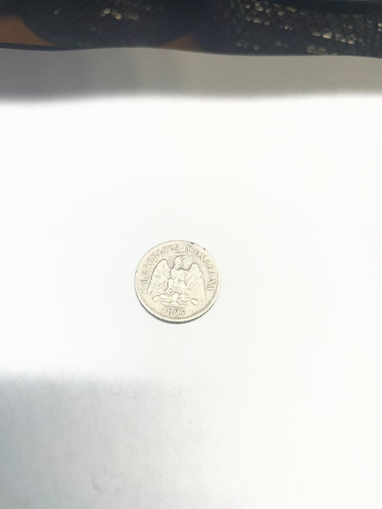 1894 Ca 10 Centavos Mexico Silver