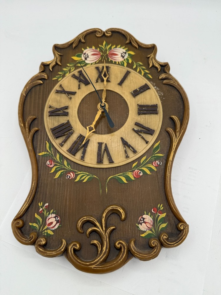 Vintage German Made Wax Clock - *READ*