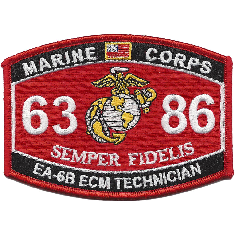 MOS 6386 EA-6B ECM Technician Patch