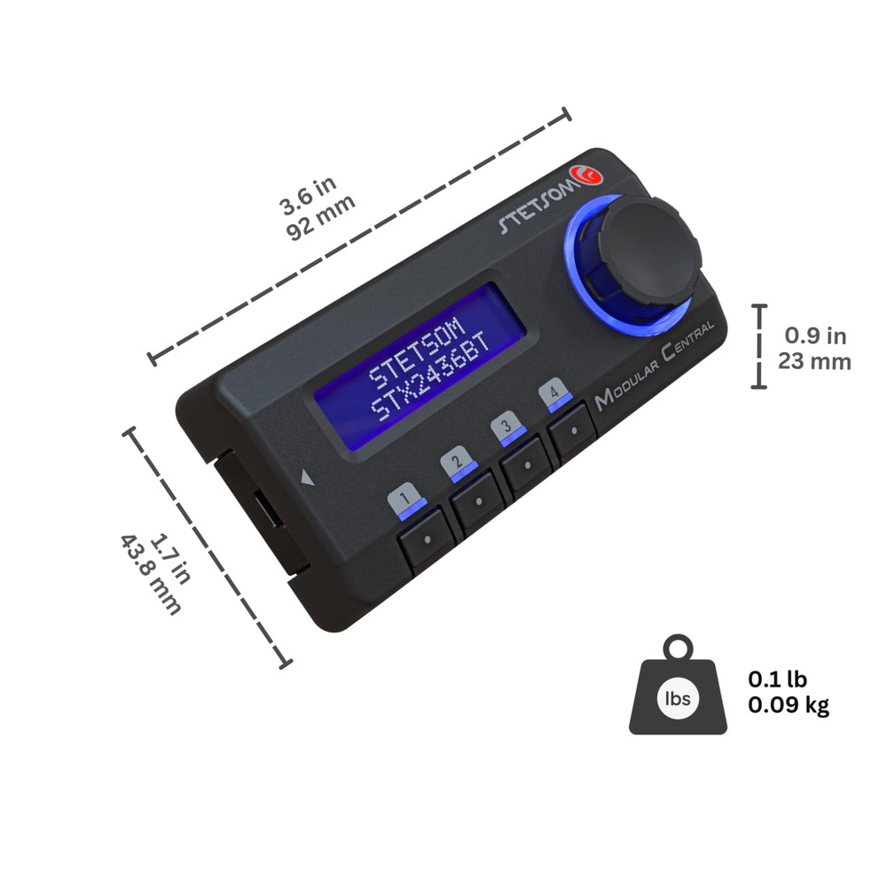 Stetsom Modular Central SMC Remote Controller for Stetsom DSP STX2436BT
