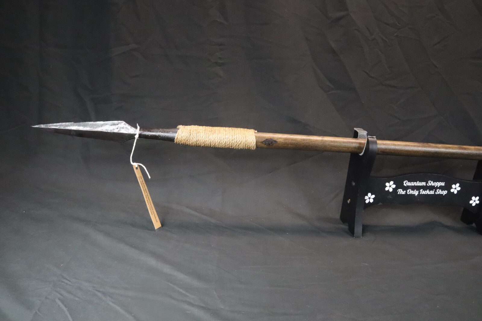 Battle Ready Razor Sharp Harden Spear, 68" High Carbon Steel Functional Spear