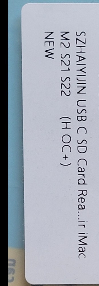 USB C to SD Card Reader with USB 3.0 Thunderbolt to Micro SD TF Card Reader