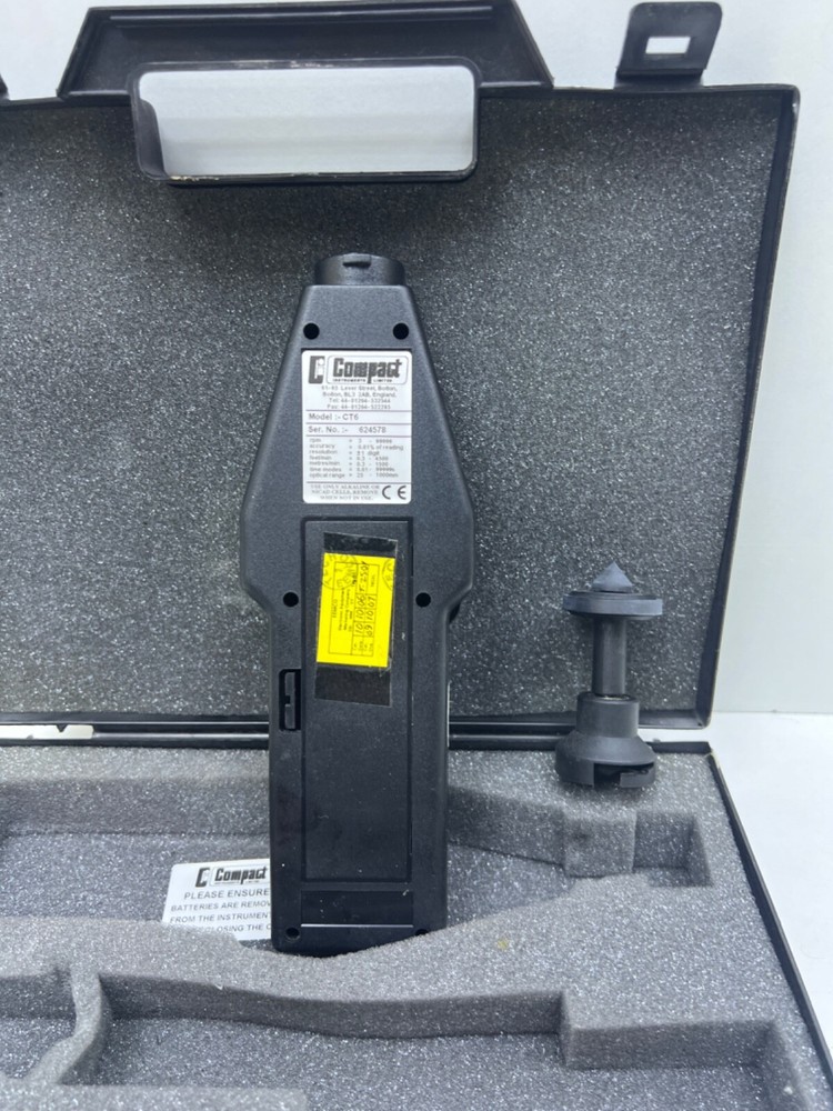 Compact Instruments CT6 Microprocessor Optical Tachometer