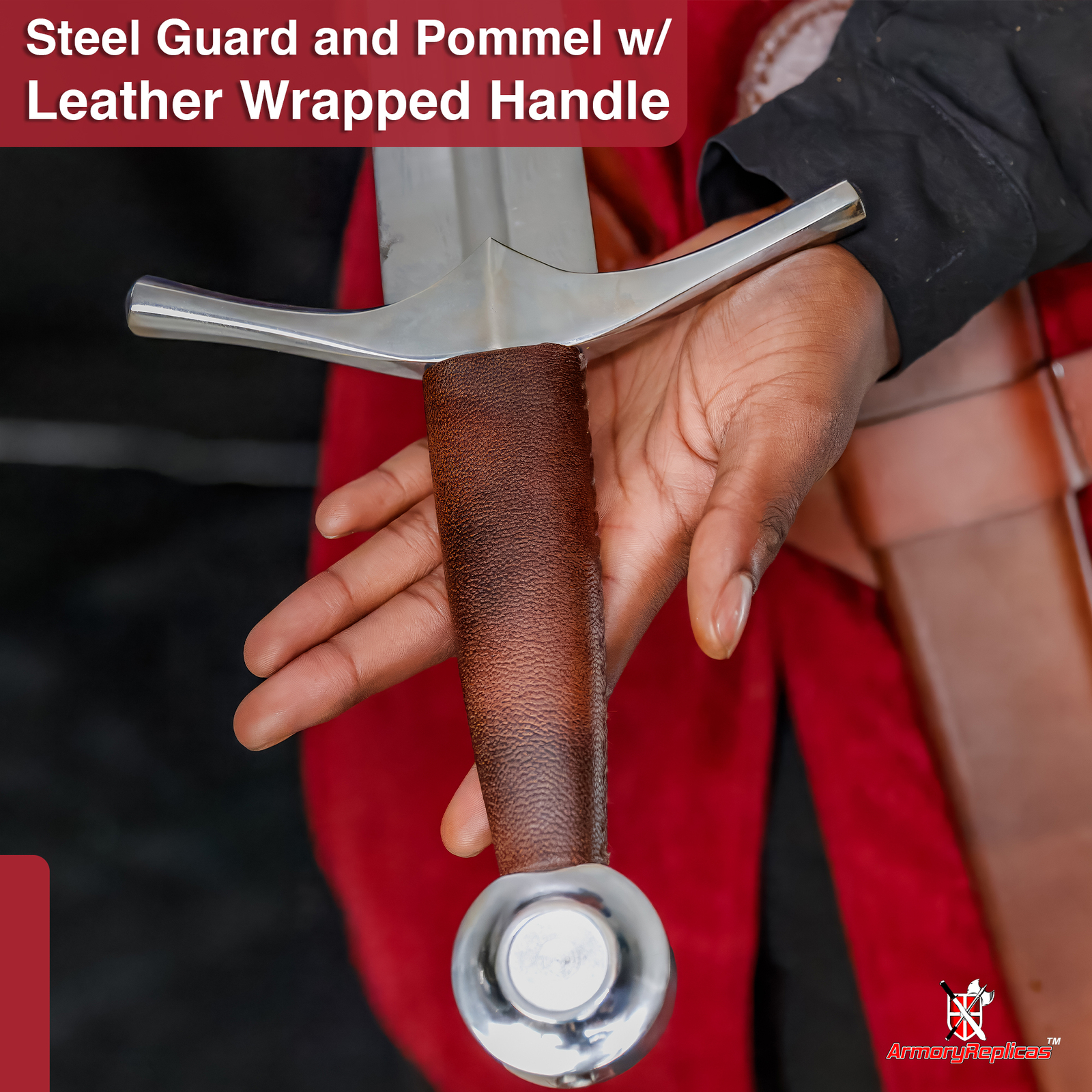 Handmade Medieval Functional Arming Sword, Carbon Steel, Battle Ready W/ Sheath