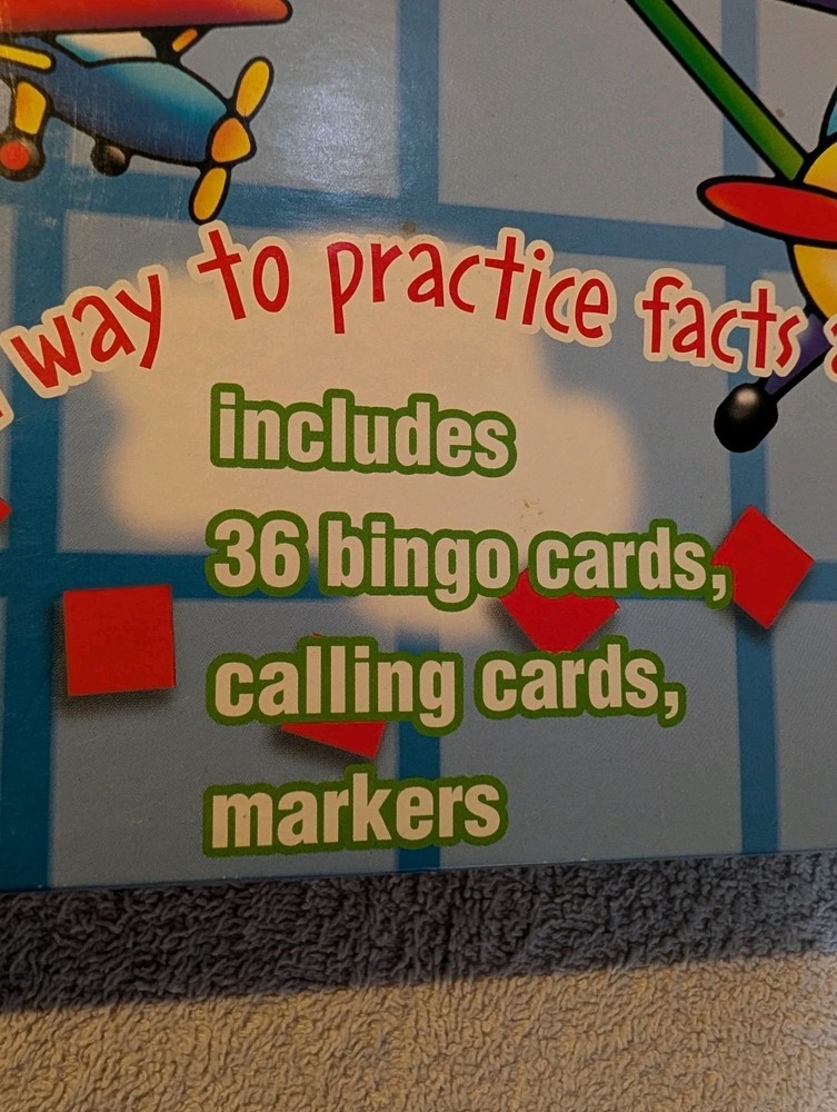 BINGO Multiplication Facts Learning Game ~ A Fun Way to Learn Basic Math Skills
