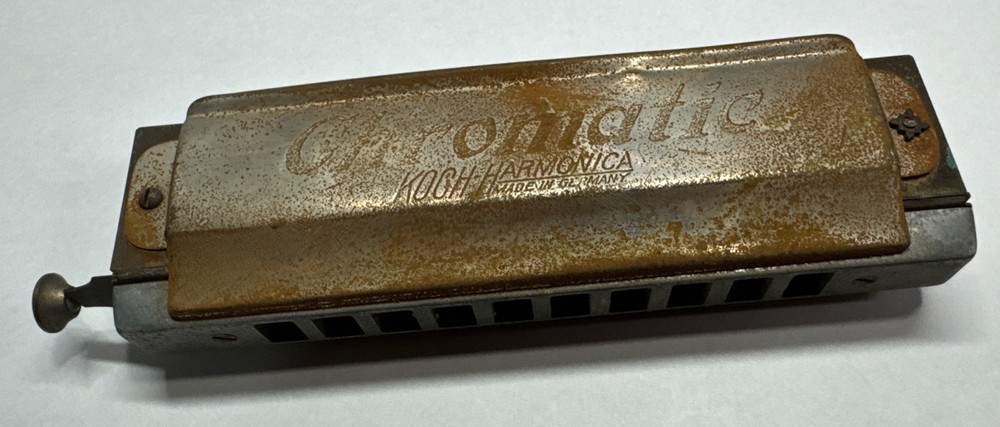 Vintage Koch Chromatic Harmonica Made In Germany