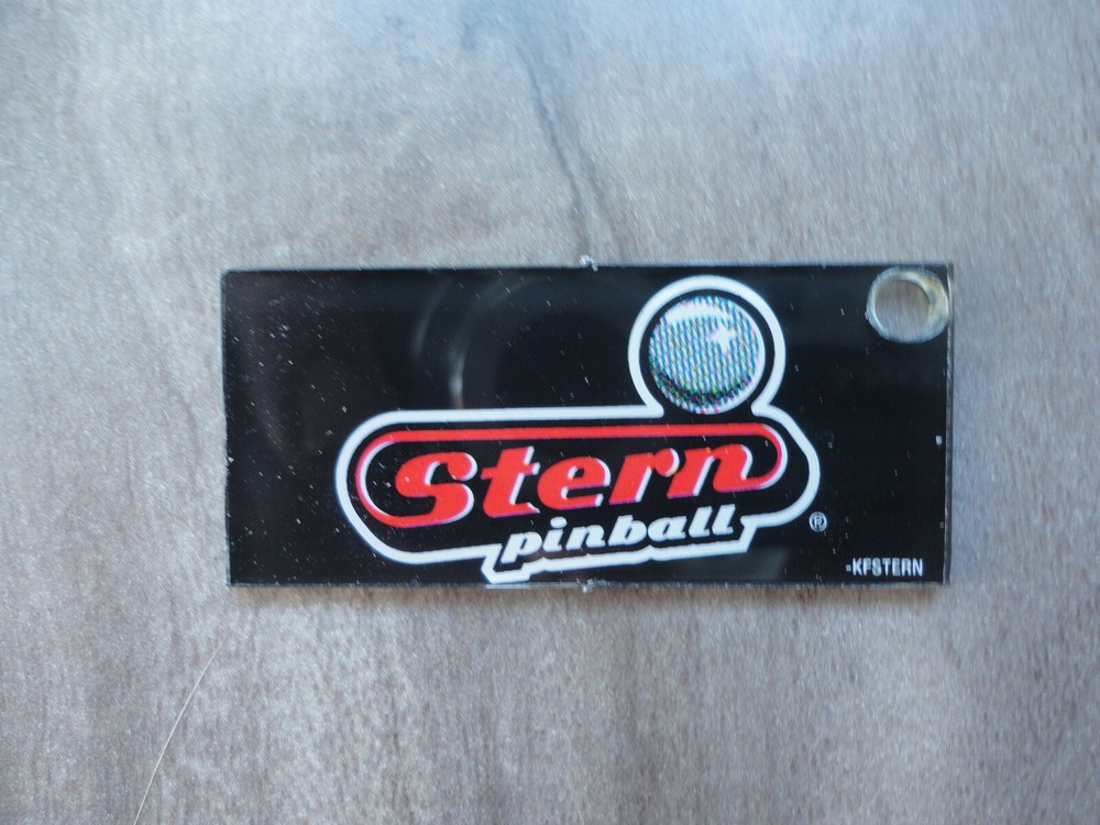 Stern Pinball Machine Promo Plastic