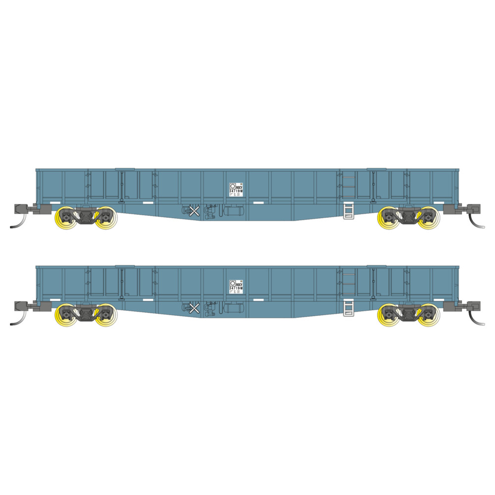 Buckambool Models ROCY Open Wagon 2 pack – National Rail Grey