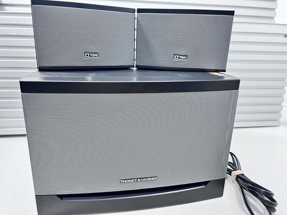 Thonet & Vander Laut BT  Bluetooth Speaker Set- Working Great