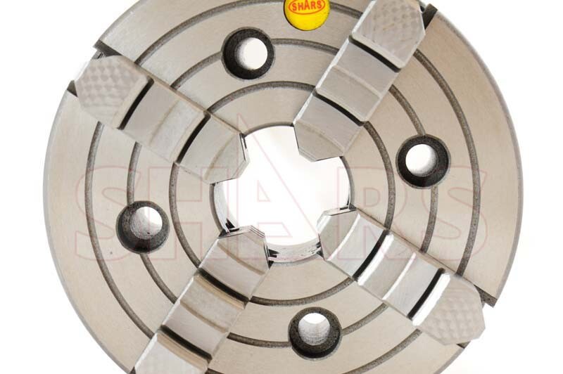 SHARS 6" 4 Jaw Independent Lathe Chuck with TIR Certification NEW R[