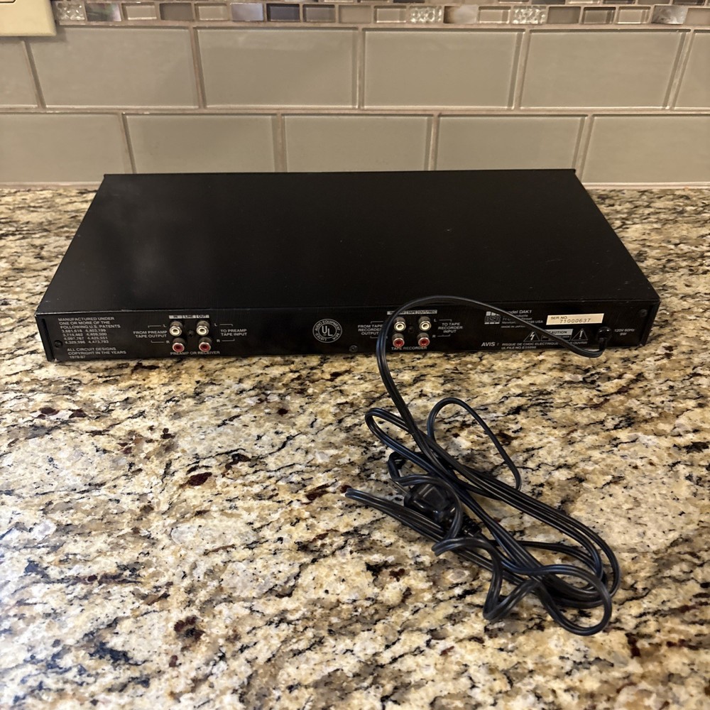 BSR DAK 1 Variable Frequency Noise Reduction Unit - TESTED & WORKS GREAT!