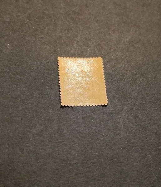 1913 Rhodesia Stamp Scott #135var: 5s Green Admiral, Perf 15, MLH, OG