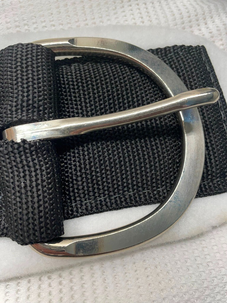 33" Black Nylon Western Cinch, Felt Lined, - New