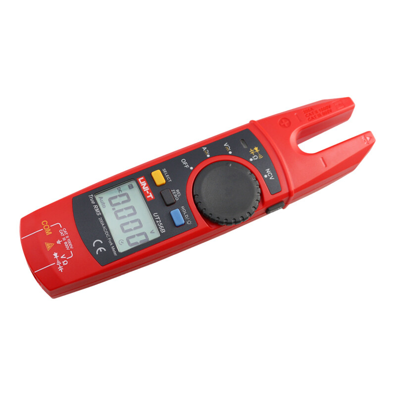 UT256B Voltmeter 200A Fork Clamp Meters DC Current Capacitance NCV Tester Tool