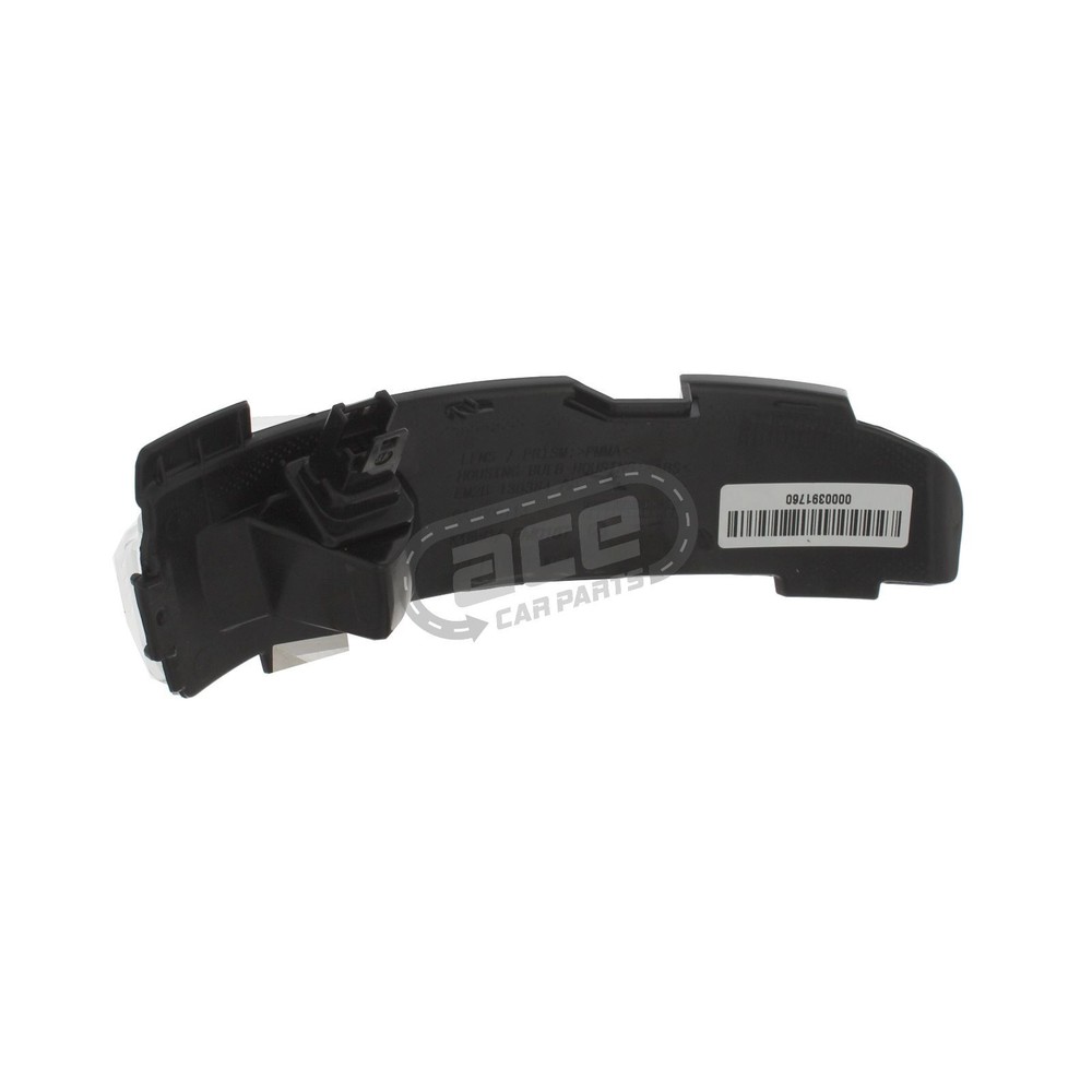 Wing Mirror Indicator Light Ford S-Max 2015-2022 Clear Passengers Side Left Hand