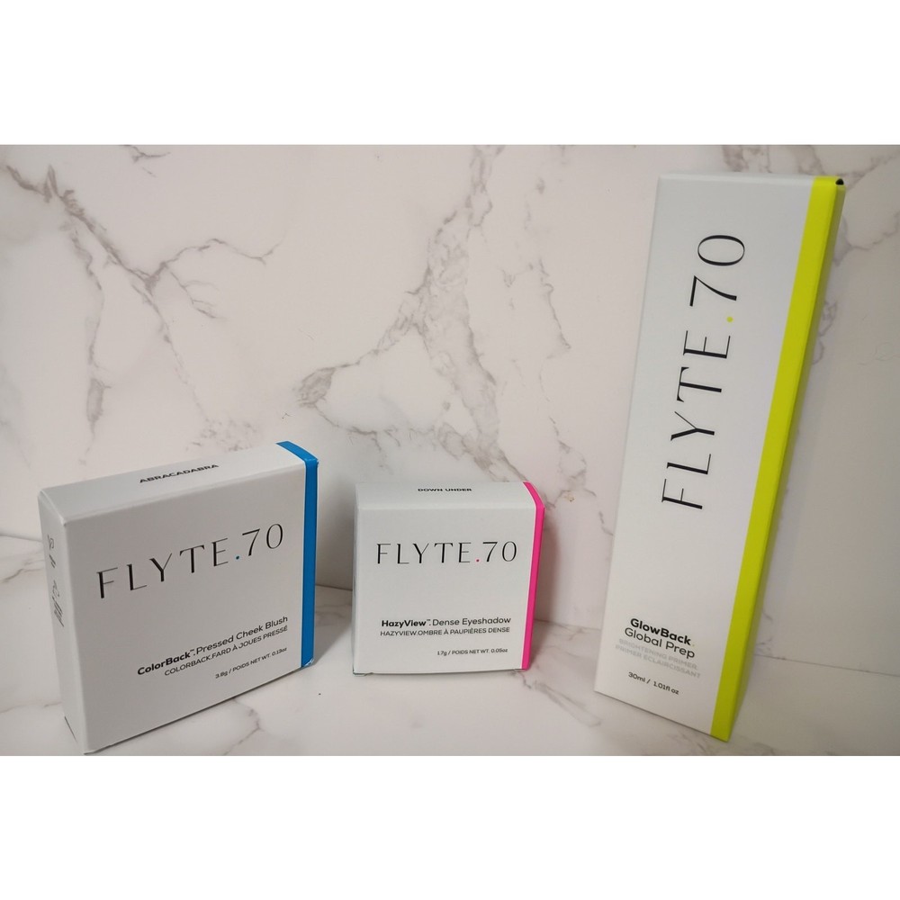 FLYTE 70 Make Up Bundle with Cosmetic Bag - NEW