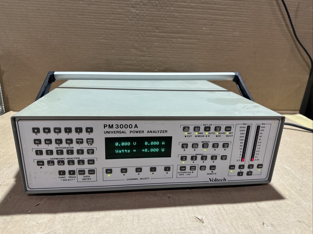VOLTECH PM3000A Universal Power Analyzer