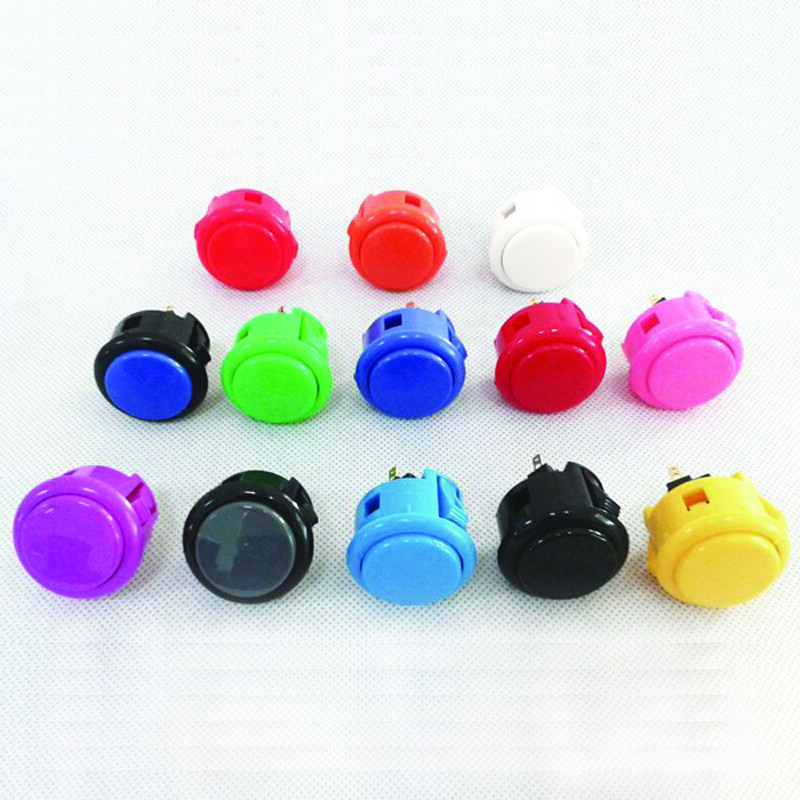 8pcs Original Sanwa OBSF-30 Push Button for arcade MAME