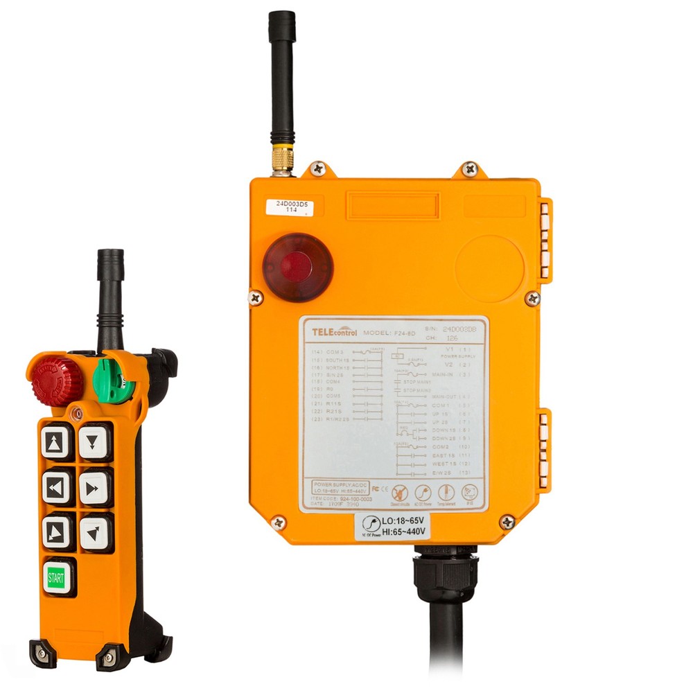 6 Ch 2 Speed Wireless Remote Control Multi voltage 18~440V