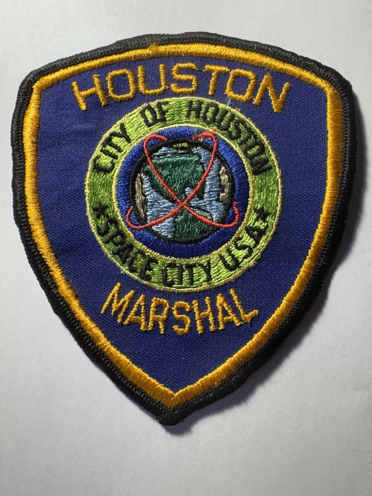 Houston Texas Marshal Patch