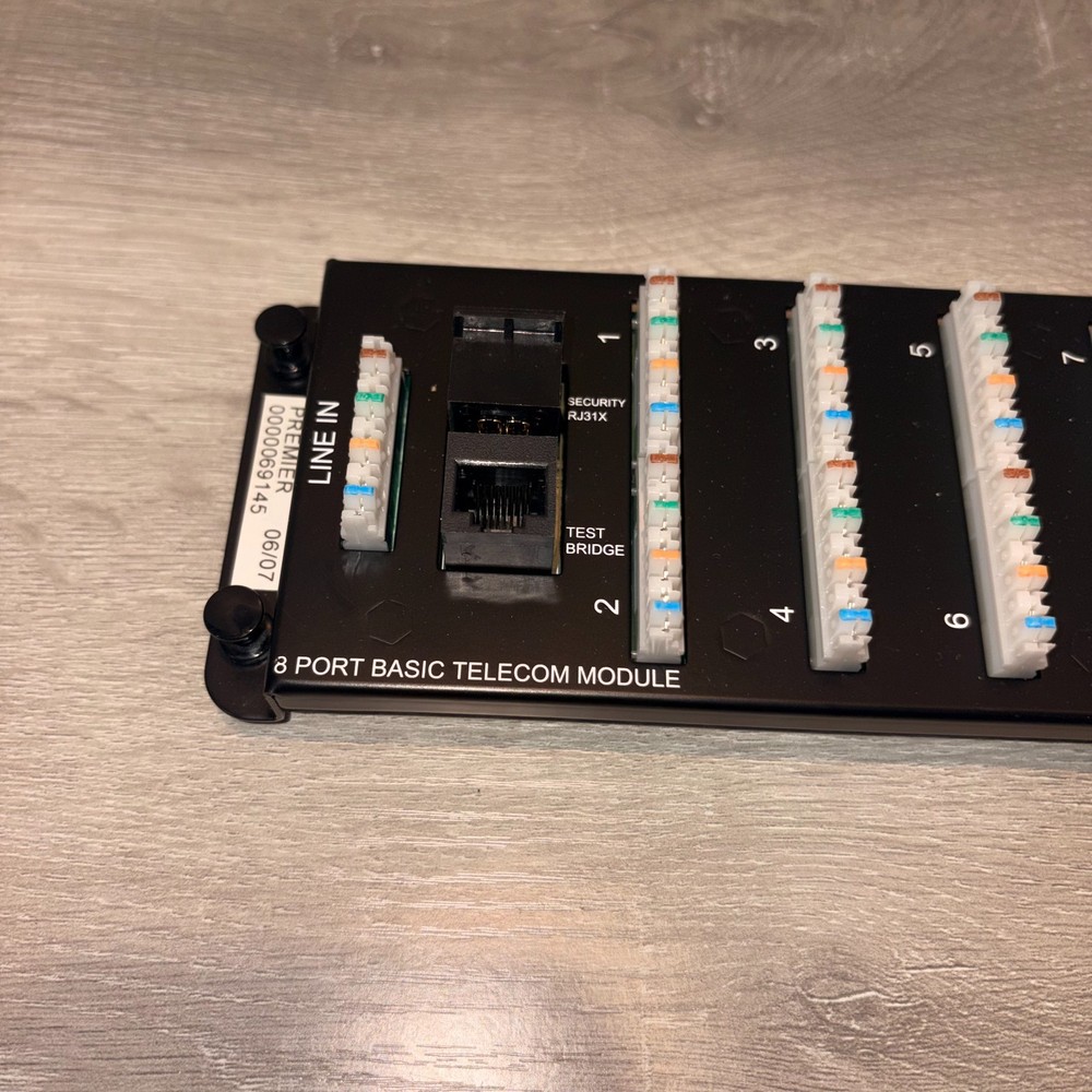 Premier 0000069145 8-Port Basic Telecom Module RJ31X Security P. SP-5001-BT