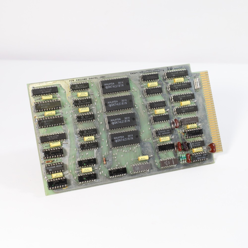 New England Digital Synclavier D4567 Computer Bin Card #1