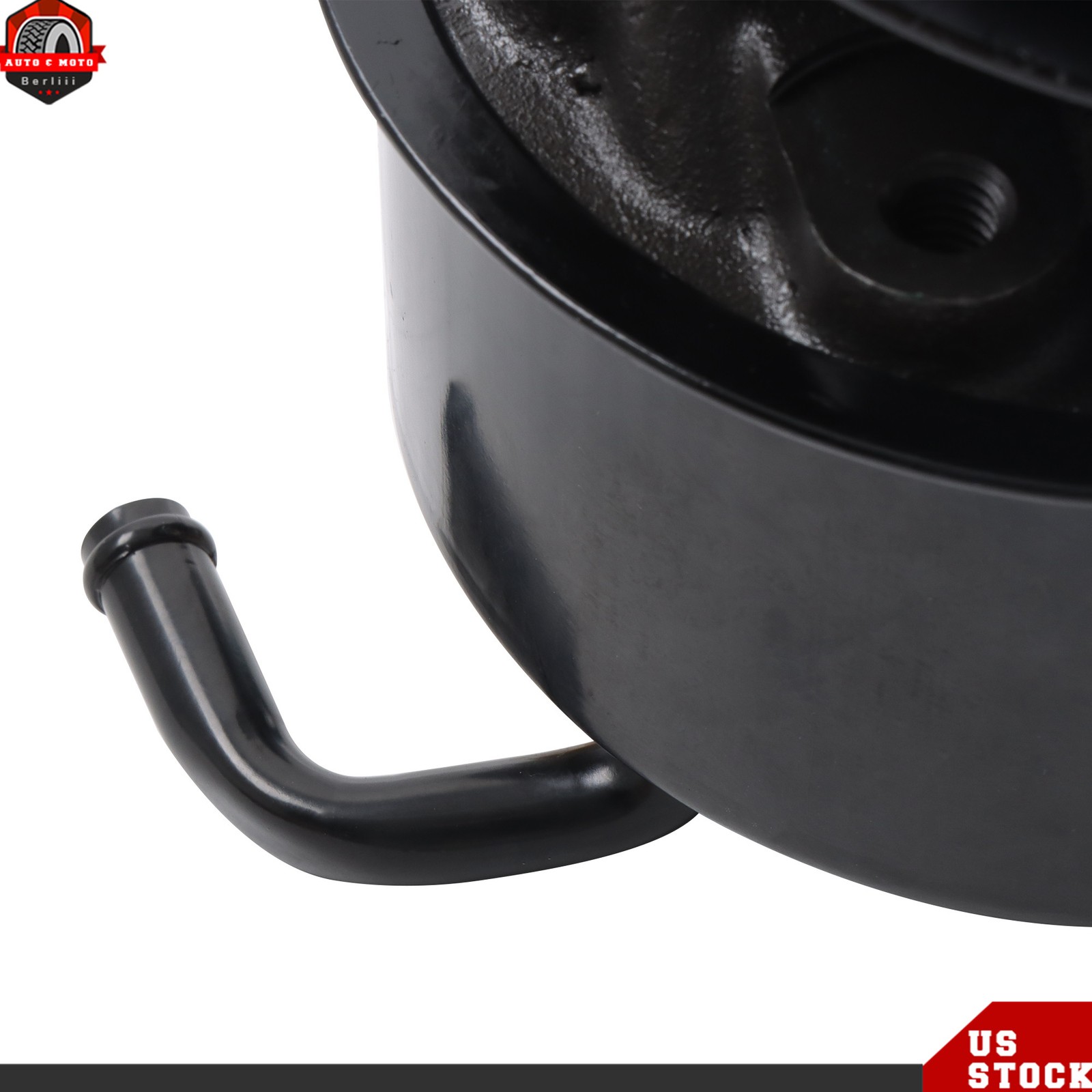 BBC SBC For Chevy 283 Saginaw Style Power Steering Pump w/ Single Groove Pulley