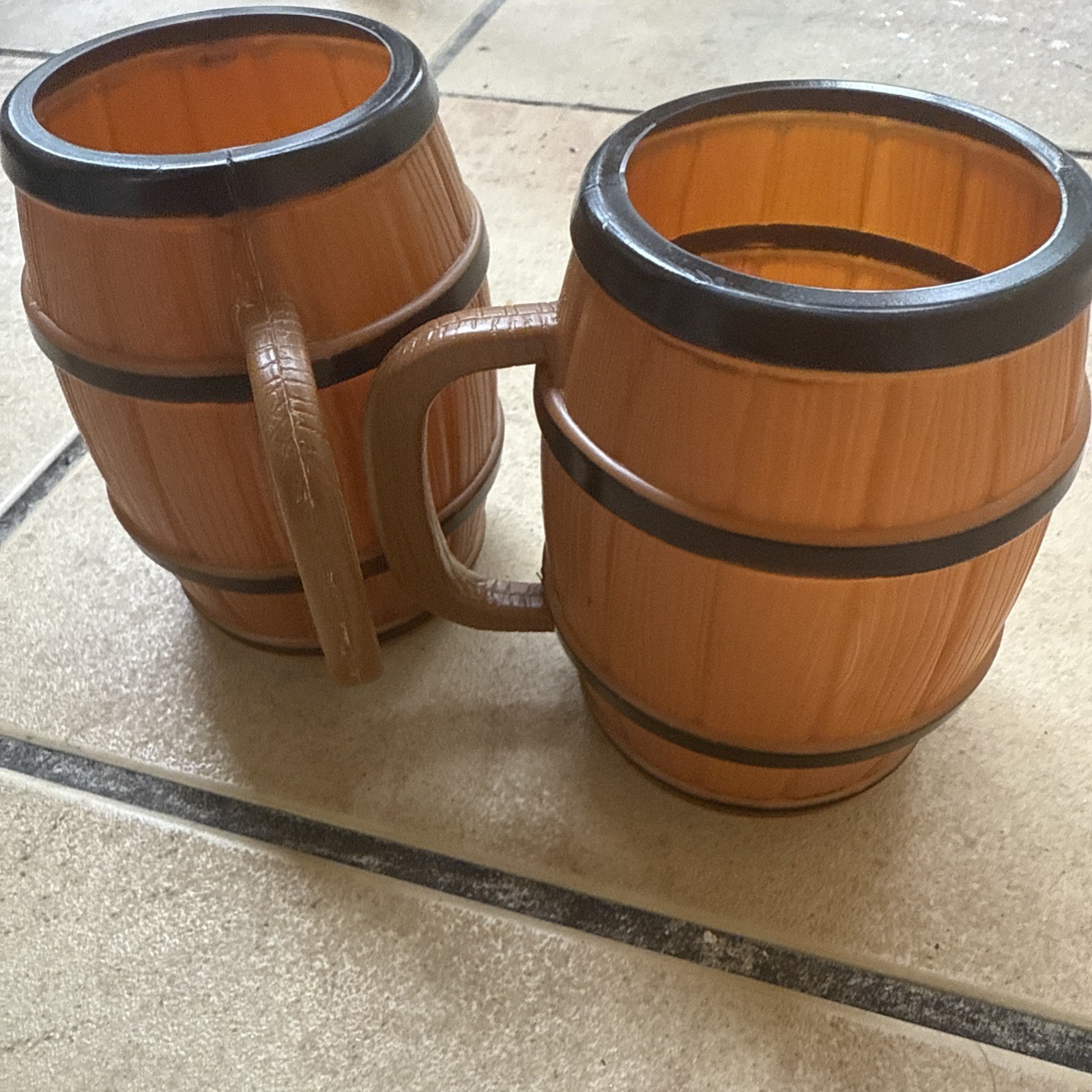 Jameson Plastic 12 Oz Beer keg barrel shaped cup set from Florida Panthers game