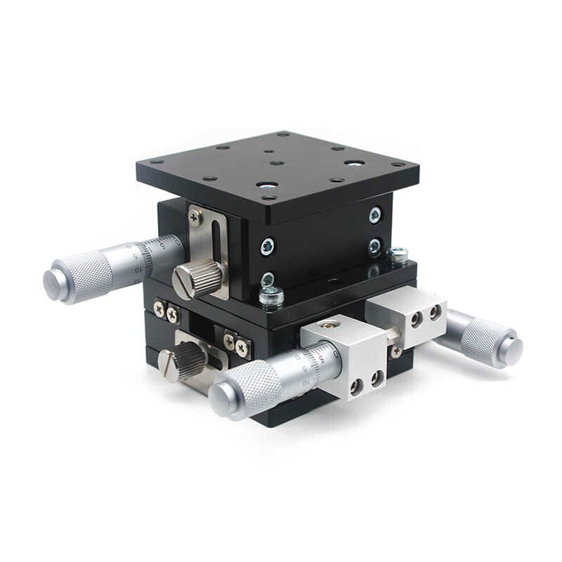 LD60-CM-2 XYZ Axis Three-dimensional Trimming Platform Manual Sliding Table tp1