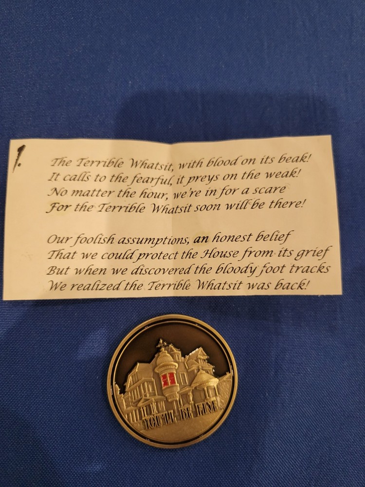 Bedlam Hall Coin/Marker - Monkeyfun Studios